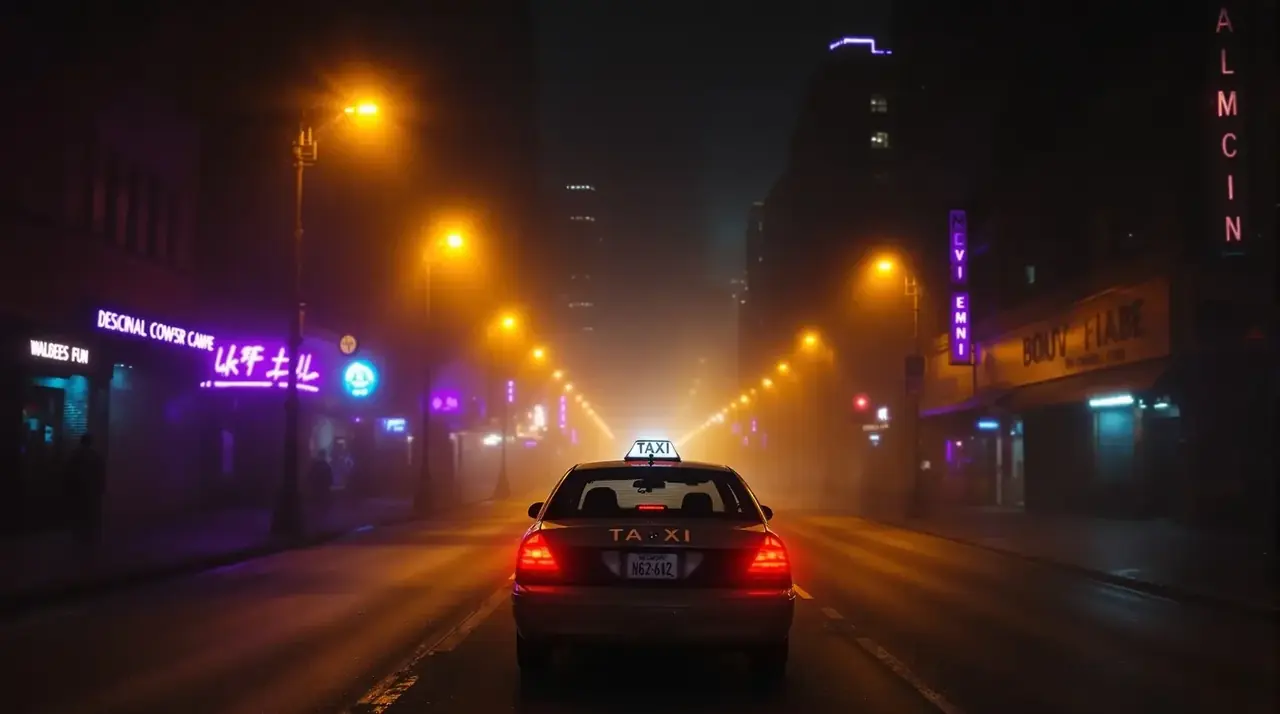 午夜出租车 轮播海报
