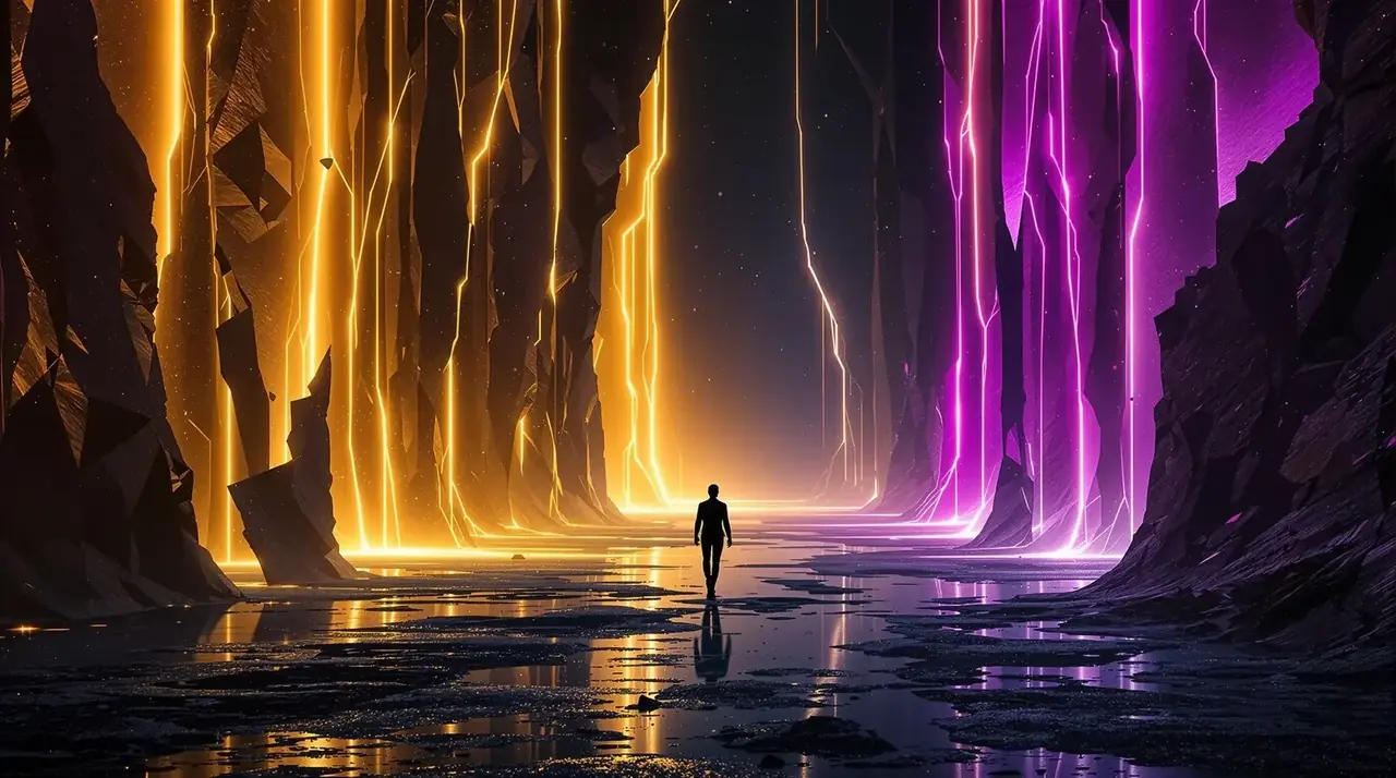 时间的褶皱 轮播海报
