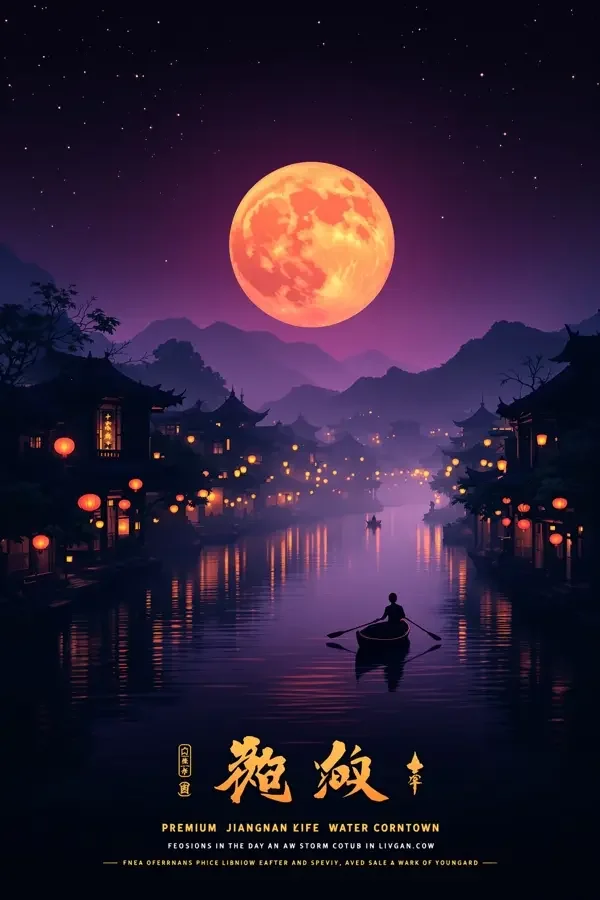 江南百景 高清海报